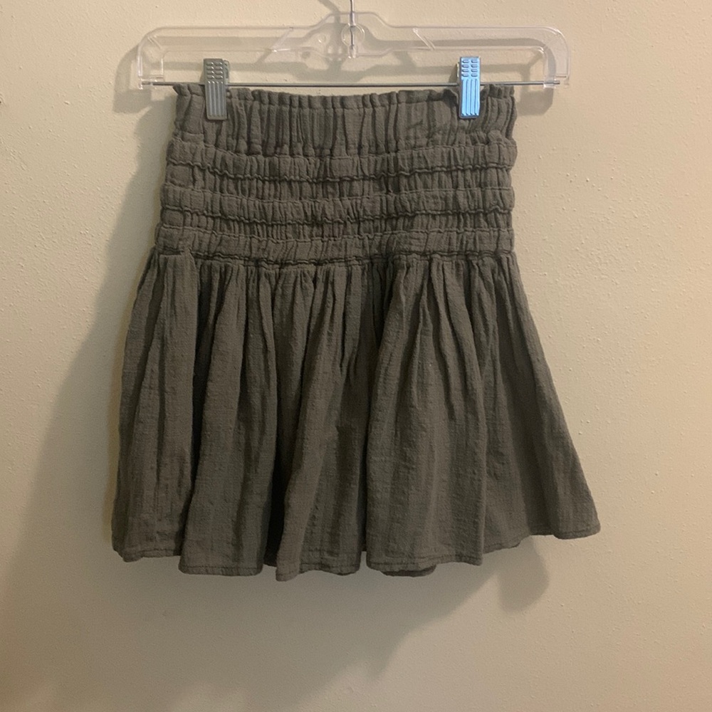 Rewash Green Skirt